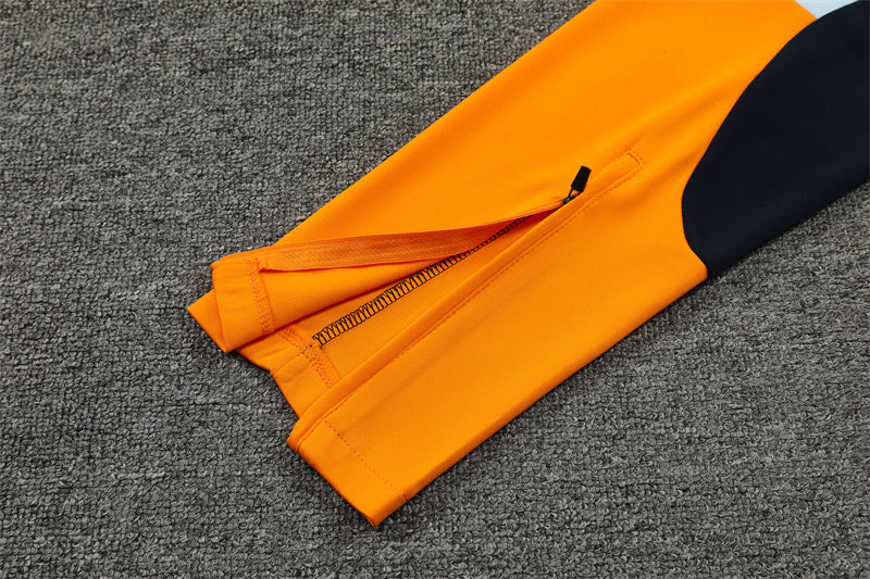 Buzo Completo Real Madrid Azul Diseño Blanco