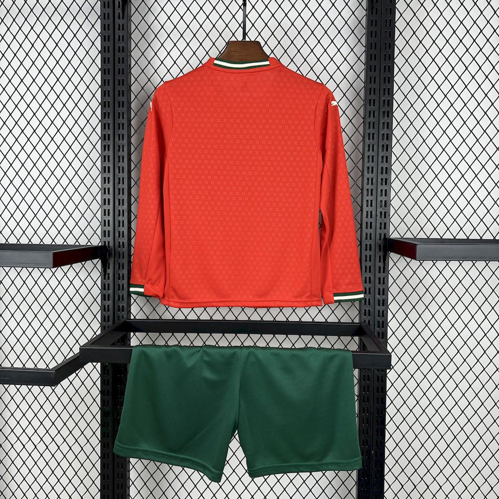 Portugal Kit Niños Manga Larga Local 2025/26