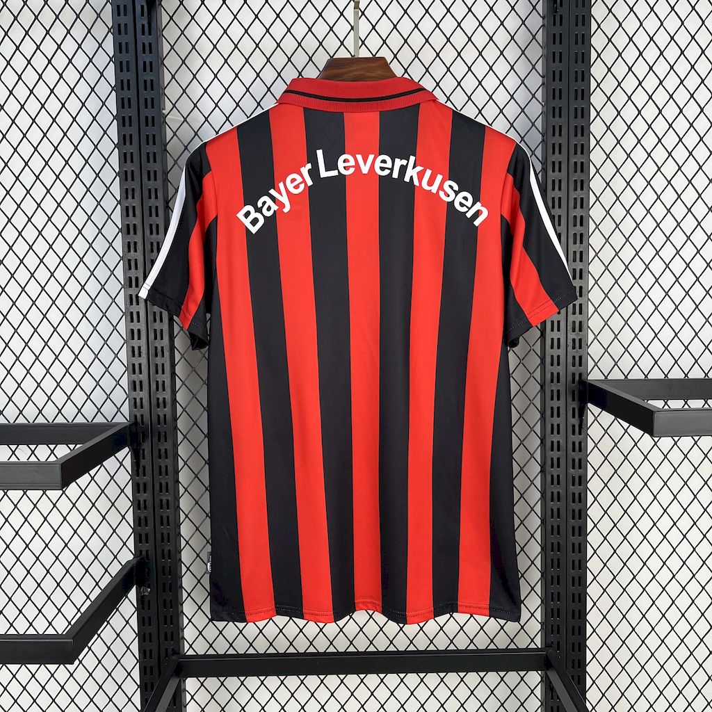 Camiseta Bayer 04 Leverkusen Local Retro 2000/01 Versión Fan