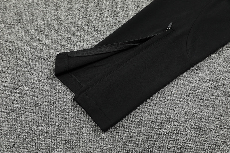 Buzo Completo Real Madrid Negro Morado