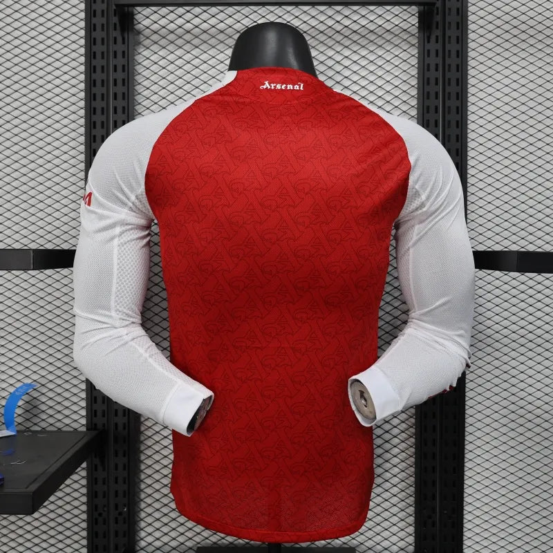 Camiseta Arsenal Local Manga Larga 2025/26 Versión Jugador