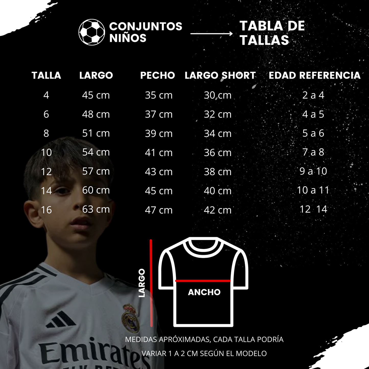 Conjunto niños Colo Colo Local 2024/25