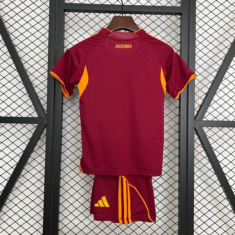AS Roma Kit Niños Local 2025/26