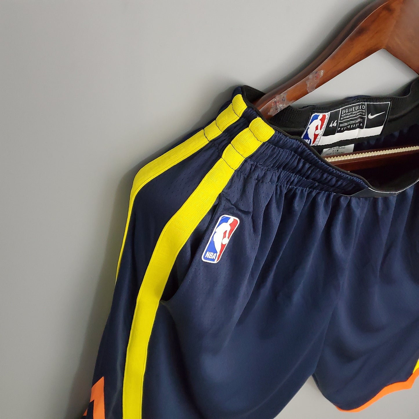 Camiseta Golden State Warriors Shorts Azul y Amarillo