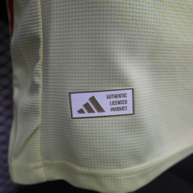 Camiseta Arsenal Portero Local 2025/26 Versión Jugador