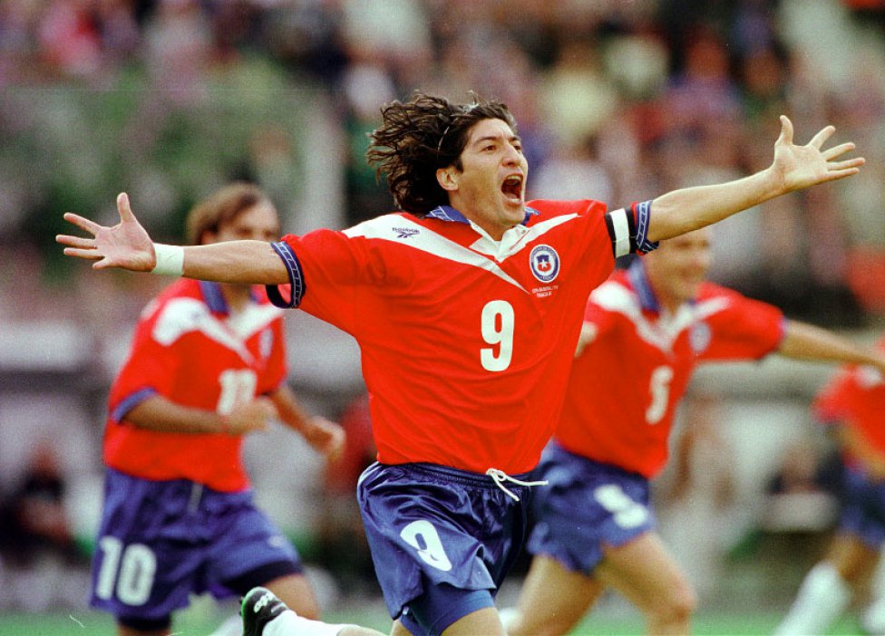 Camiseta Selección Chile mundial 1998 Local manga larga | Retro