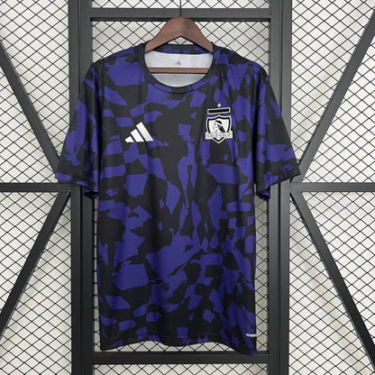 Camiseta Colo Colo Entrenamiento Morado 2025/26 Versión Fan