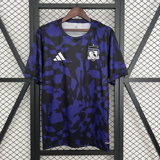 Camiseta Colo Colo Entrenamiento Morado 2025/26 Versión Fan