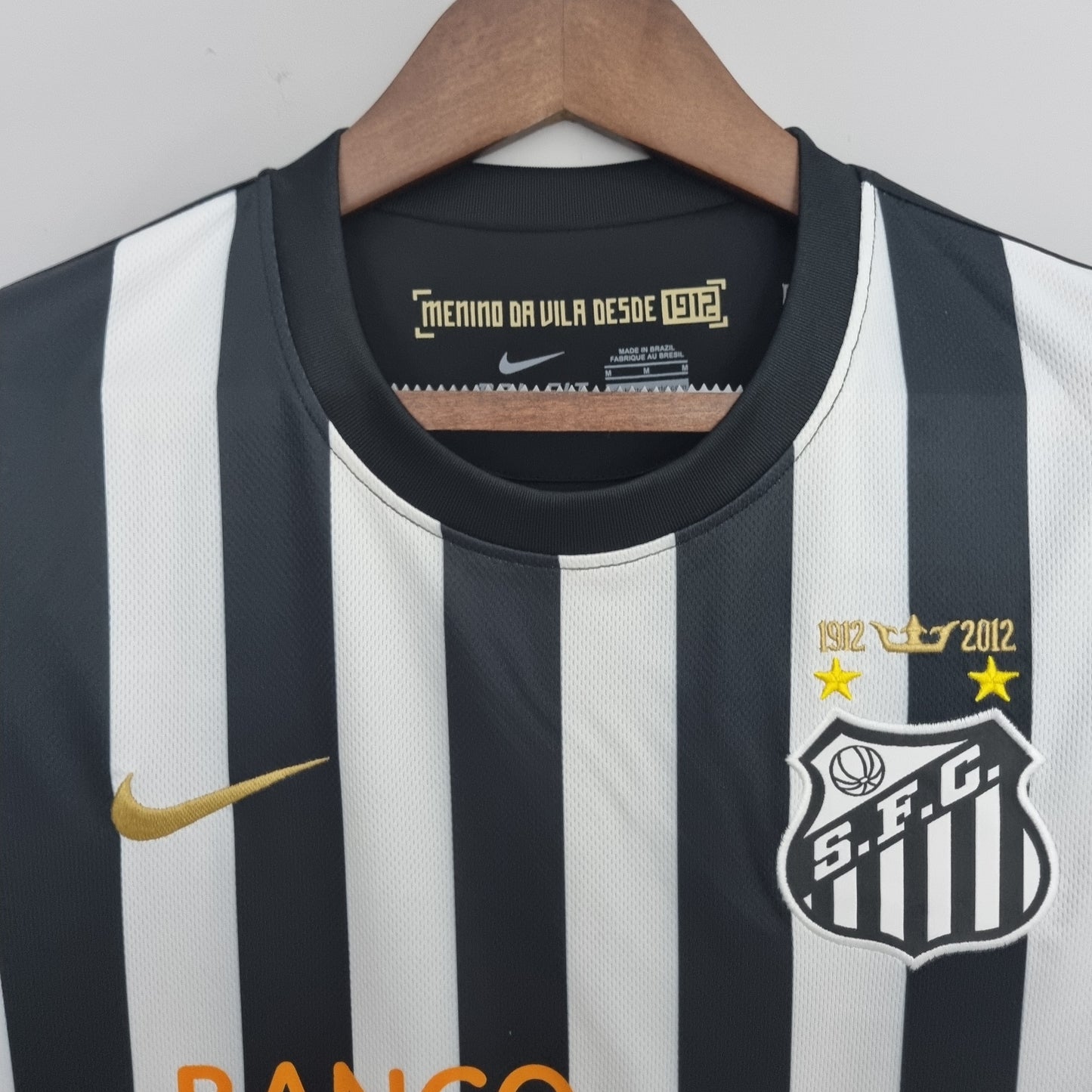 Camiseta Santos Local Retro 2013 Versión Fan