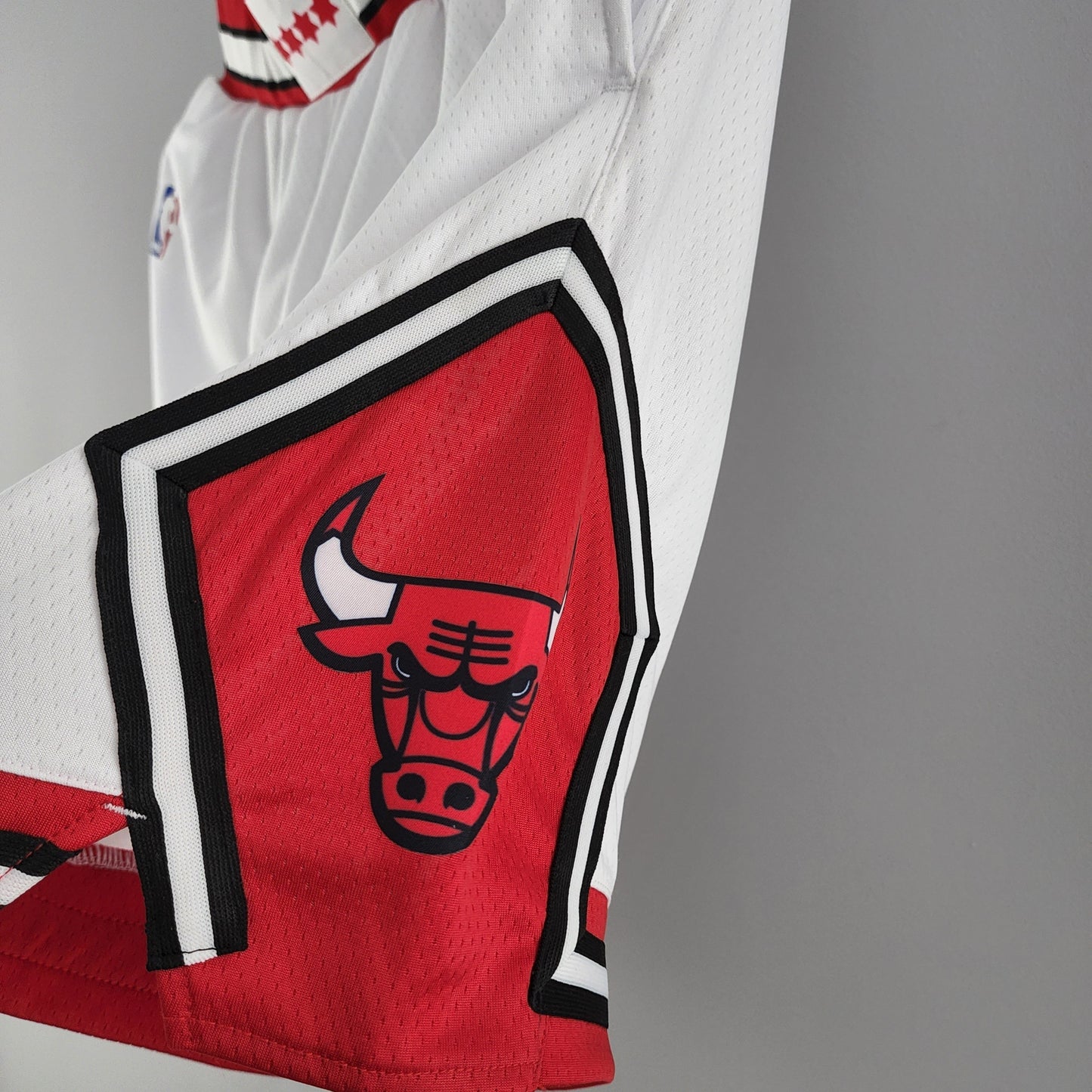 Camiseta Chicago Bulls Shorts Blanco