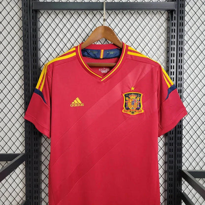 Camiseta España Local Retro 2012 Versión Fan