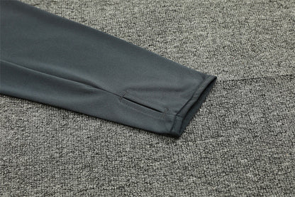 Buzo Completo Real Madrid Gris Crema