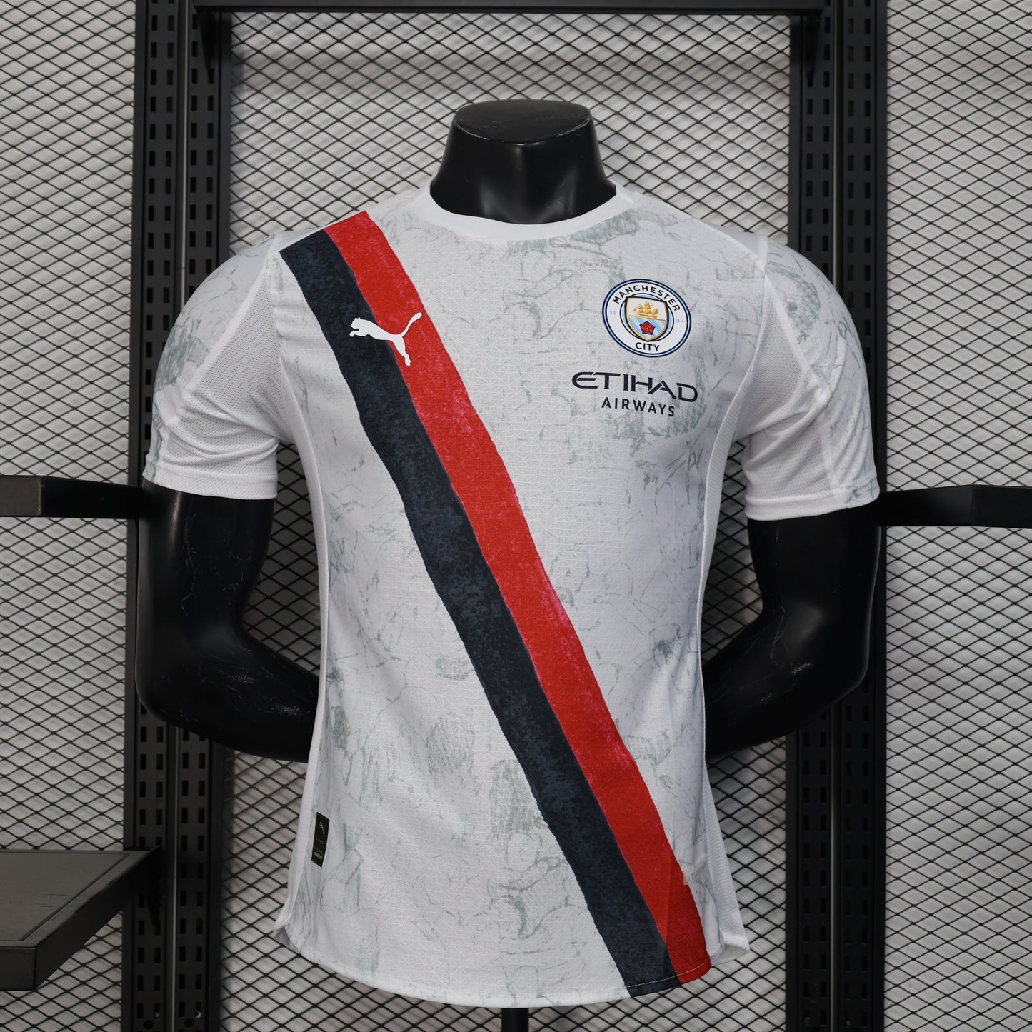 Camiseta Manchester City Visita 2025/26 Versión Jugador