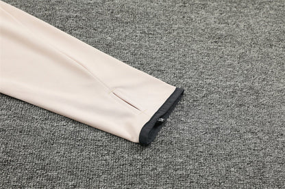 Buzo Completo Real Madrid Crema Con Cierre