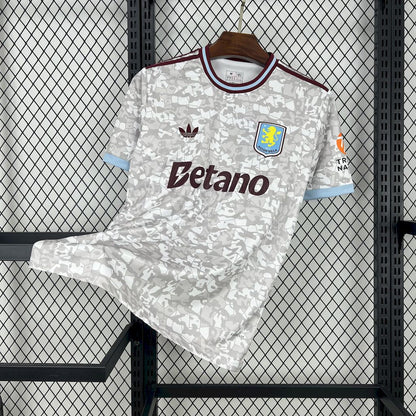 Camiseta Aston Villa Tercera 2025/26 Versión Fan