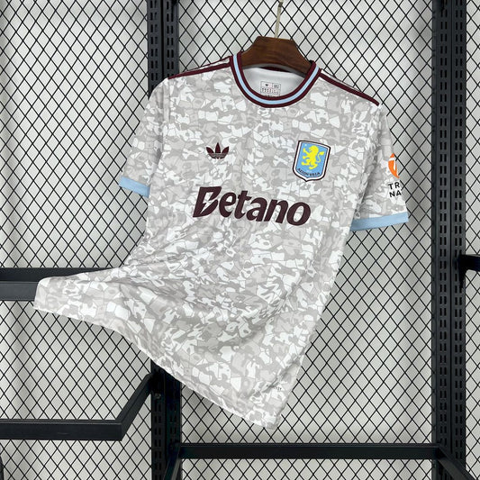 Camiseta Aston Villa Tercera 2025/26 Versión Fan