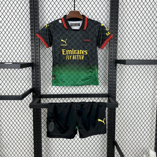 AC Milan Kit Niños Edición Especial Verde 2025/26