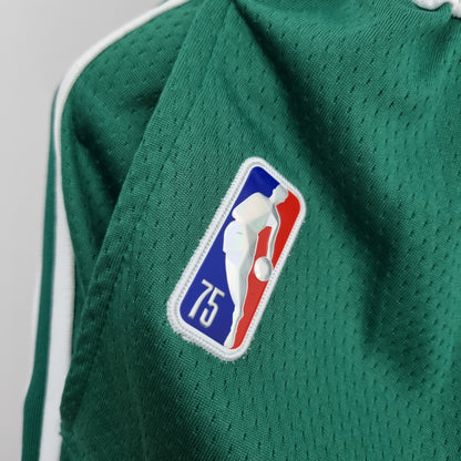 Camiseta NBA 75 Aniversario Boston Celtics Shorts Verde
