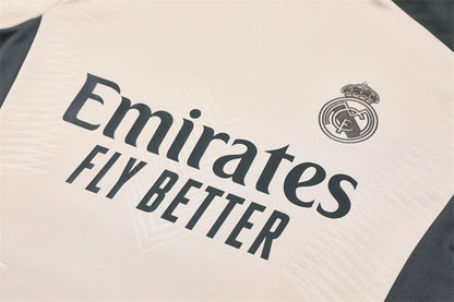 Buzo Completo Real Madrid Crema