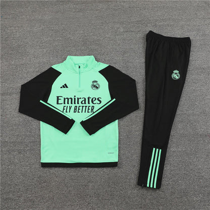 Buzo Completo Real Madrid Gris Cyan