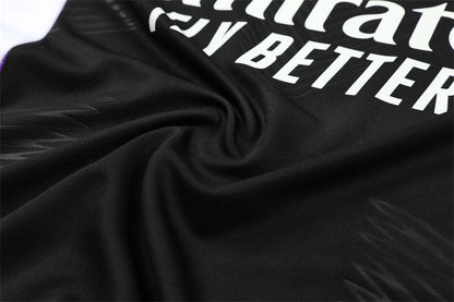 Buzo Completo Real Madrid Negro Morado