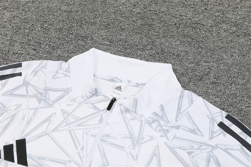 Buzo Completo Real Madrid Diseño Blanco