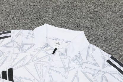 Buzo Completo Real Madrid Diseño Blanco