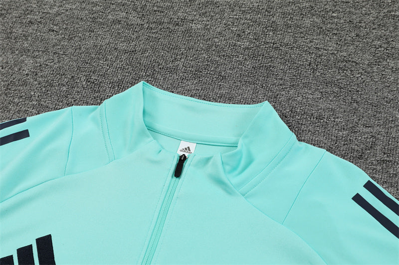 Buzo Completo Real Madrid Celeste con Cierre