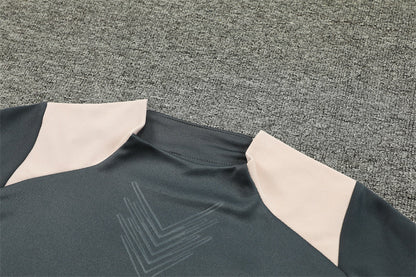 Buzo Completo Real Madrid Gris Crema