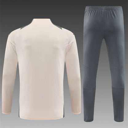 Buzo Completo Real Madrid Crema