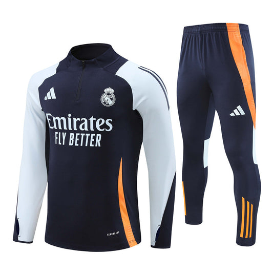 Buzo Completo Real Madrid Azul Blanco