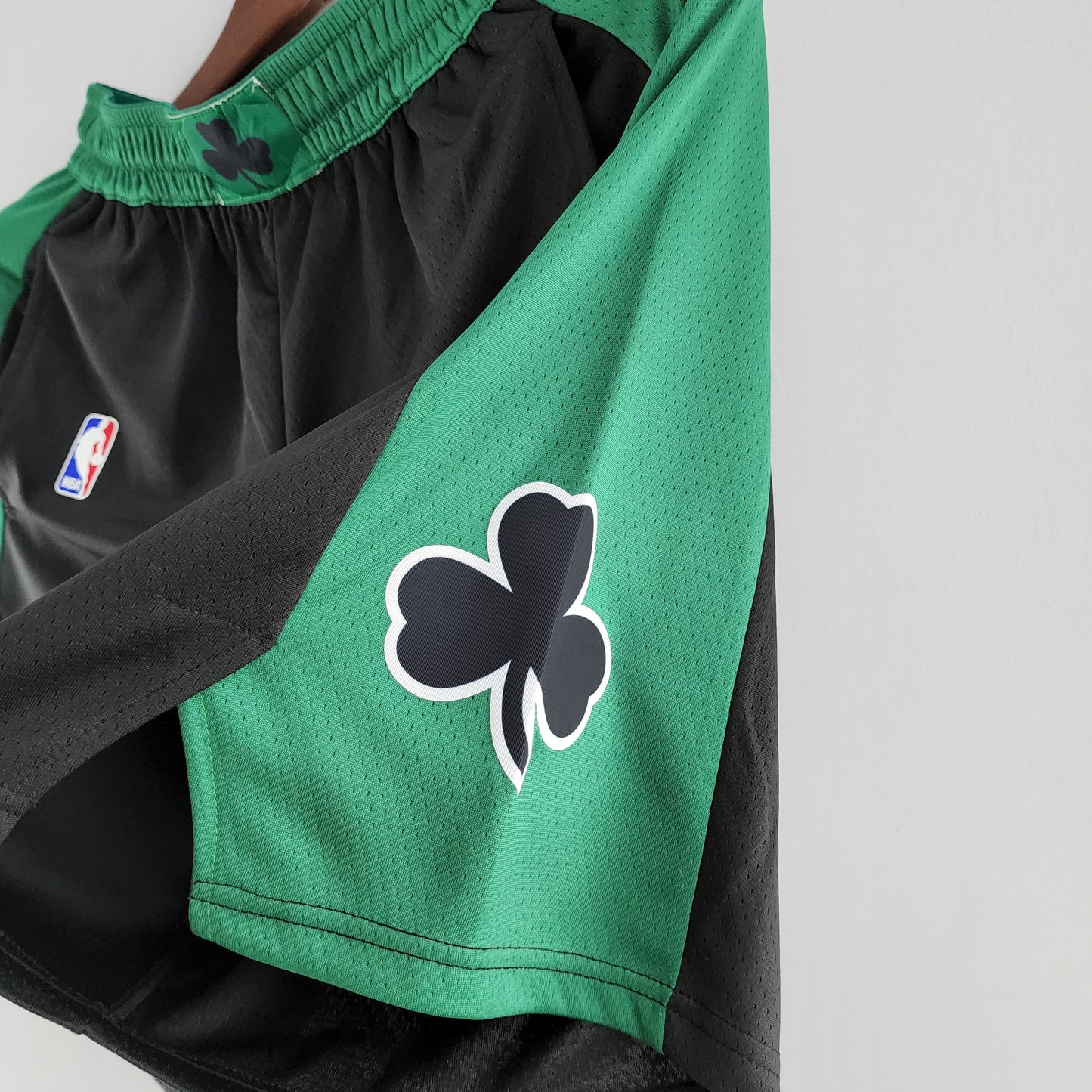 Camiseta Boston Celtics Shorts Negro Verde