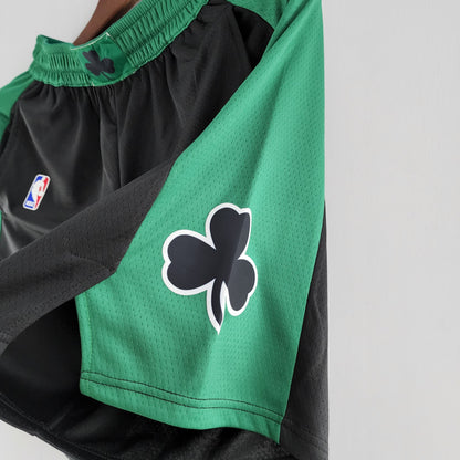 Camiseta Boston Celtics Shorts Negro Verde