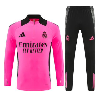 Buzo Completo Real Madrid Rosado