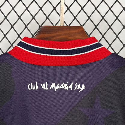 Camiseta Atlético De Madrid Tercera Retro 1995/96 Versión Fan