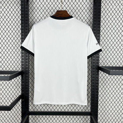 Camiseta Colo Colo "Casual Retro Blanca" 2025 Versión Fan