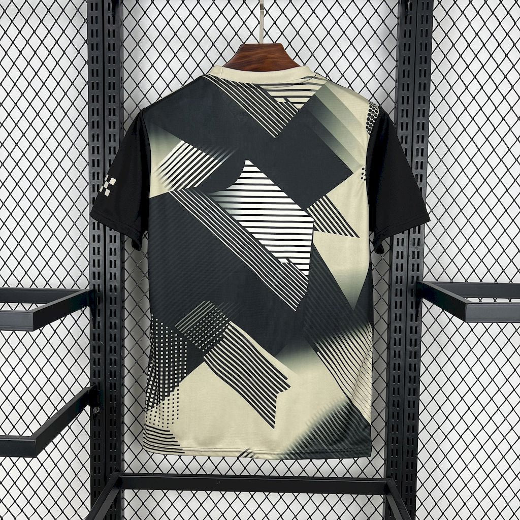 Camiseta Manchester City Edición Especial Negro y Amarillo 2025/26 Versión Fan