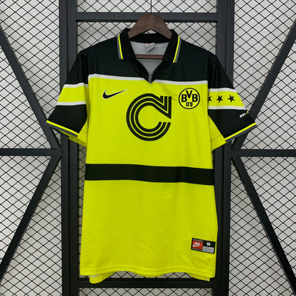 Camiseta Borussia Dortmund Local Retro 1996/97 Versión Fan