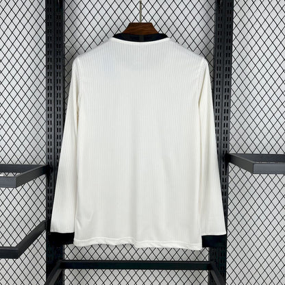 Alemania 125 Aniversario Manga Larga Blanco 2025/26 Versión Fan