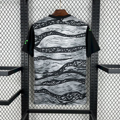 Camiseta Manchester City Edición Especial Negro y Gris 2025/26 Versión Fan