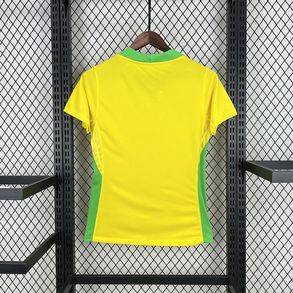 Camiseta Brasil Local 2025/26 Versión Mujer