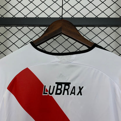 Camiseta River Plate Local Retro Manga Larga 2006/07 Versión Fan