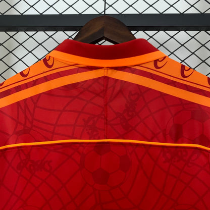 Camiseta AS Roma Local Retro 1995/96 Versión Fan