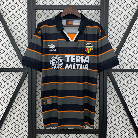 Camiseta Valencia CF Visita Retro 1998/99 Versión Fan