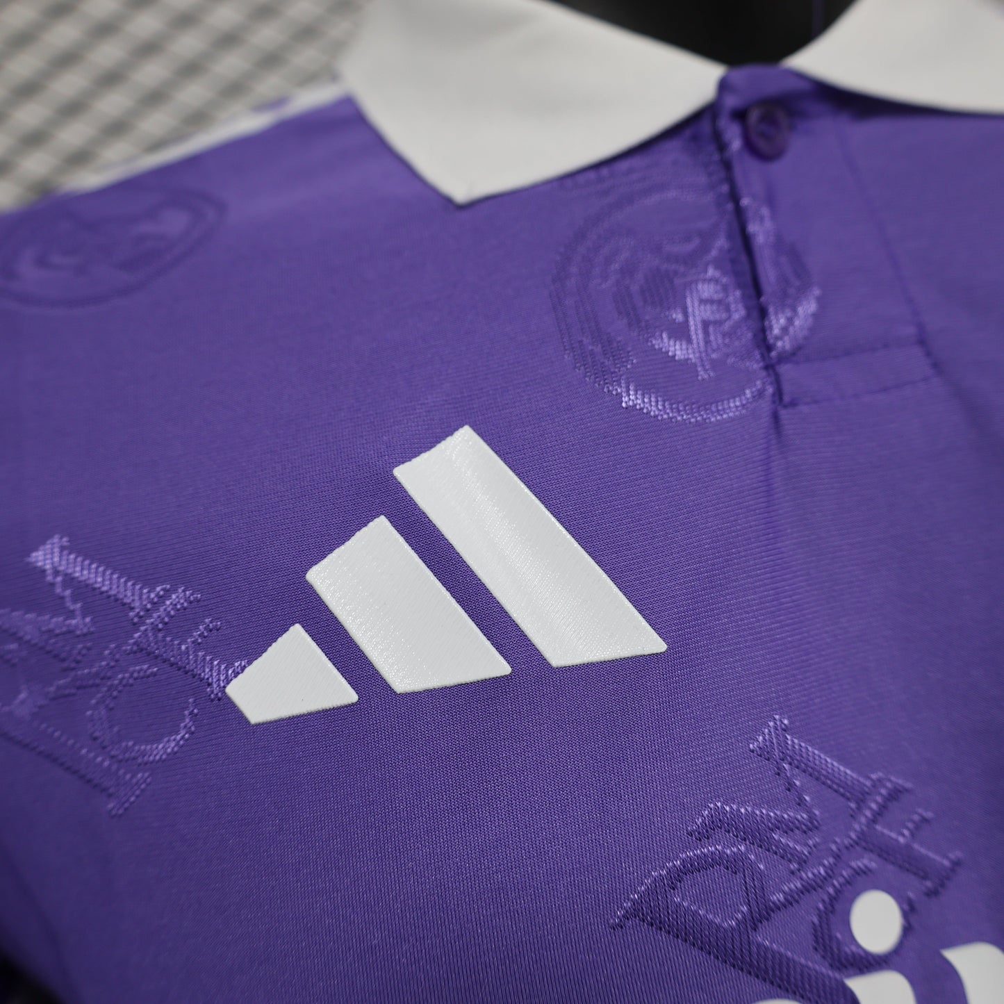 Real Madrid Polo Morada 2025/26 Versión Jugador