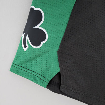 Camiseta Boston Celtics Shorts Negro Verde