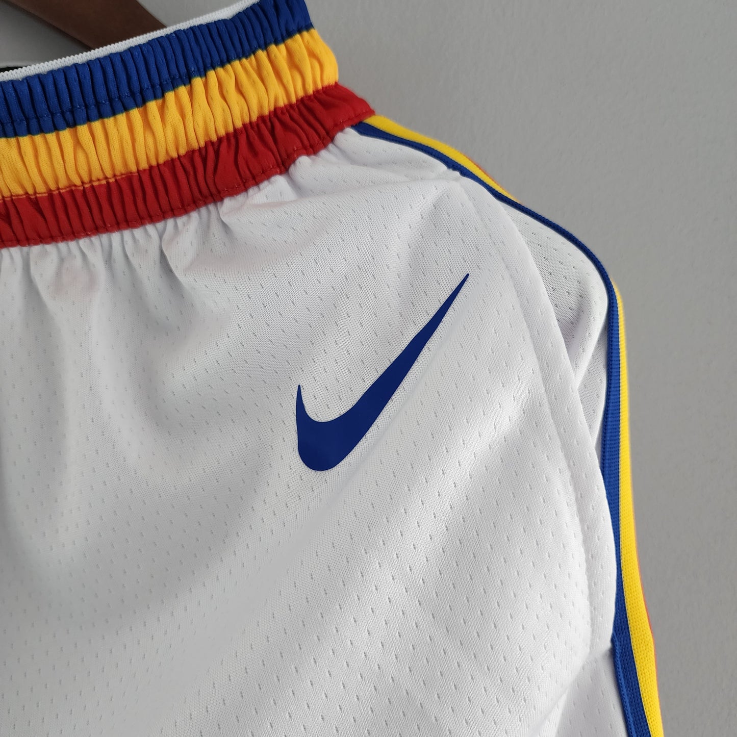 Camiseta Golden State Warriors Shorts Líneas Tricolor