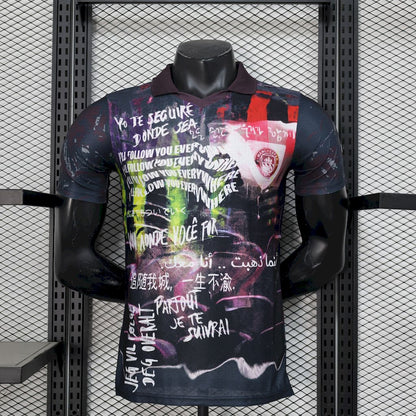 Camiseta Manchester City Edición Especial Negra 2025/26 Versión Jugador