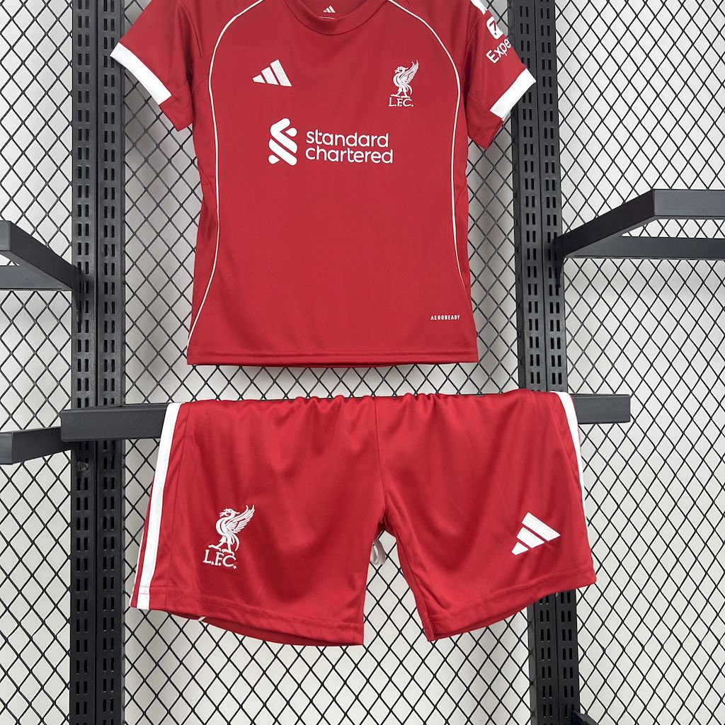 Liverpool Local Kit Niños 2025/26
