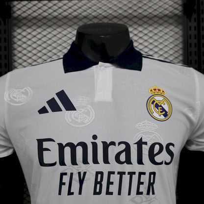 Real Madrid Polo Blanco 2025/26 Versión Jugador